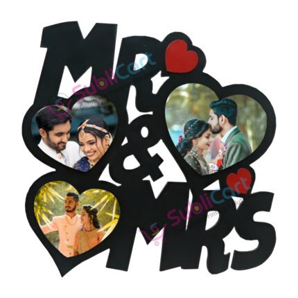 Mr & Mrs Photo Frame