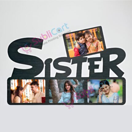 Sublimation Sister MDF Photo Frame