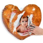 Sublimation Heart Magic Cushion