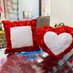 Sublimation Rose Cushion