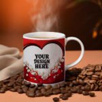 Custom Printed Happy Anniversary Mug (2)