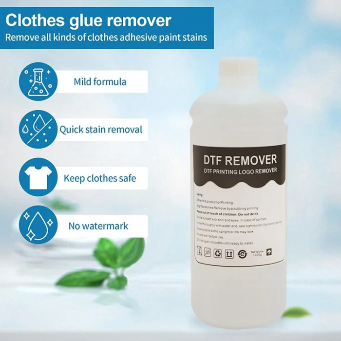 DTF Print Remover | Easy Film & Ink Removal Solution