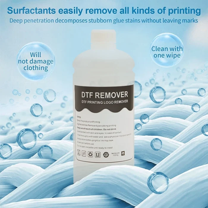 DTF Print Remover | Easy Film & Ink Removal Solution