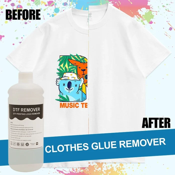 DTF Print Remover | Easy Film & Ink Removal Solution